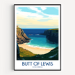 Butt Of Lewis Minimalist Wall Art