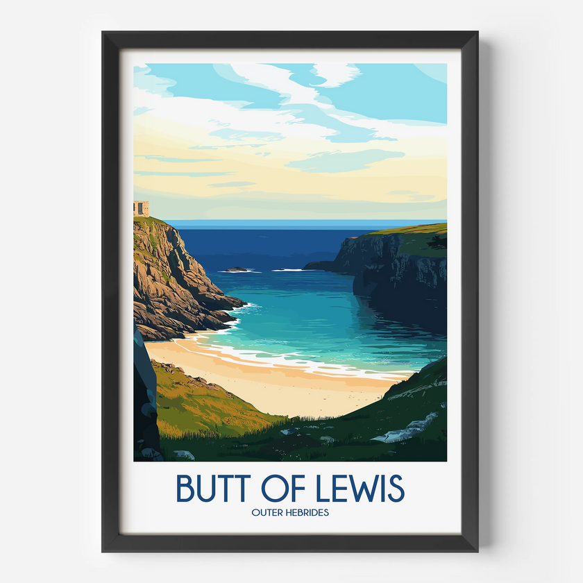 Butt Of Lewis Souvenir Poster Print