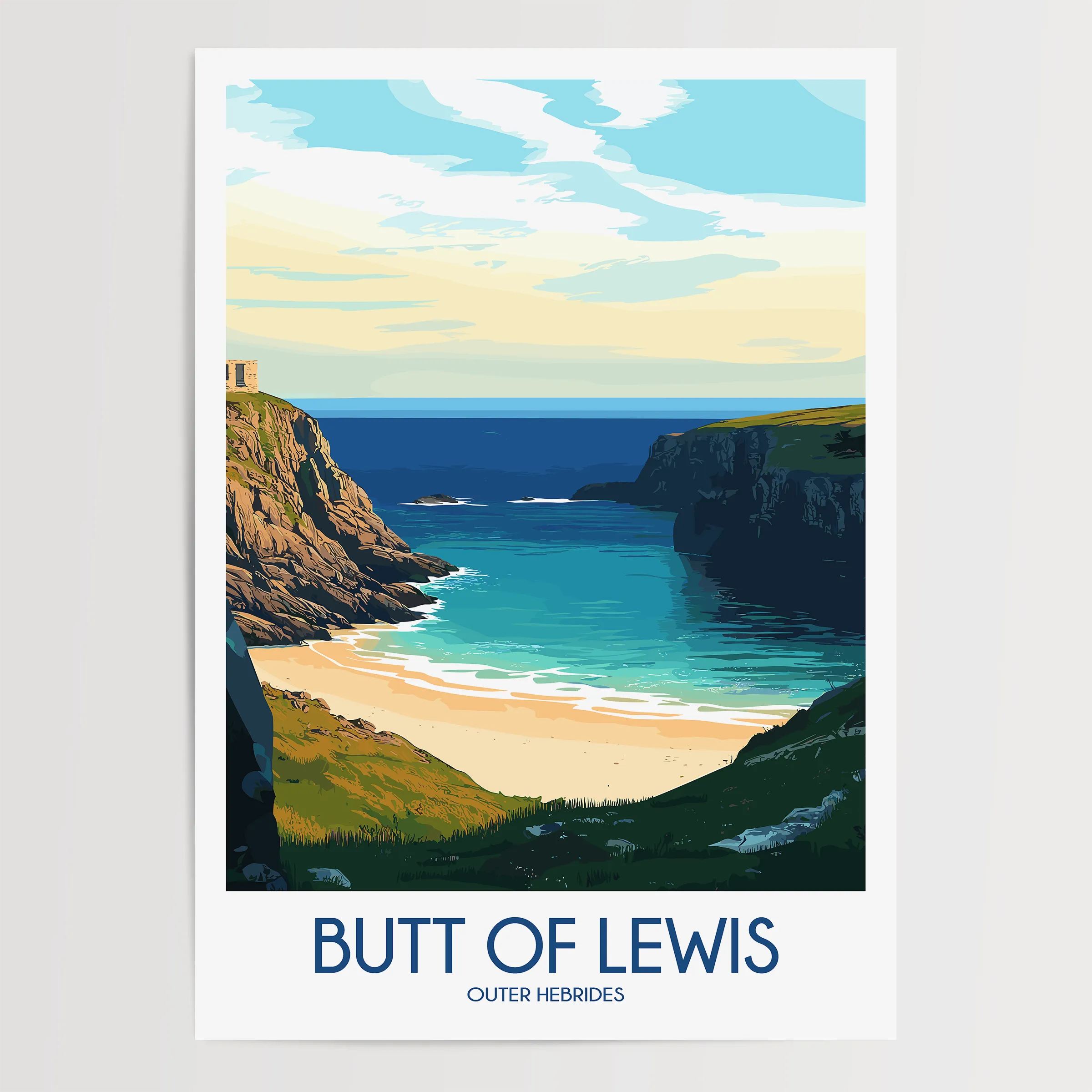 Butt Of Lewis Travel Memory Gift