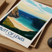 Butt Of Lewis Vintage Style Print