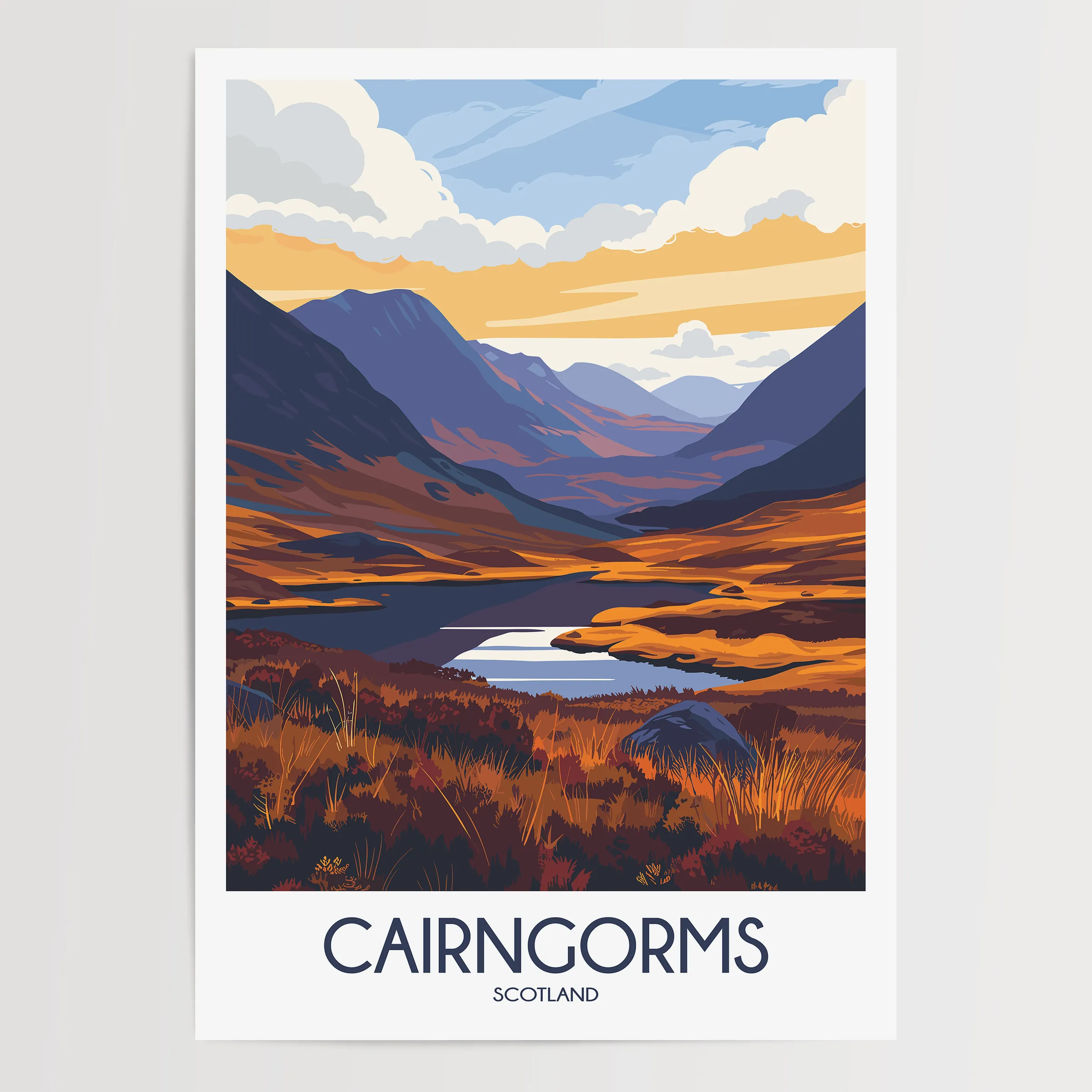 Cairngorms Travel Memory Gift