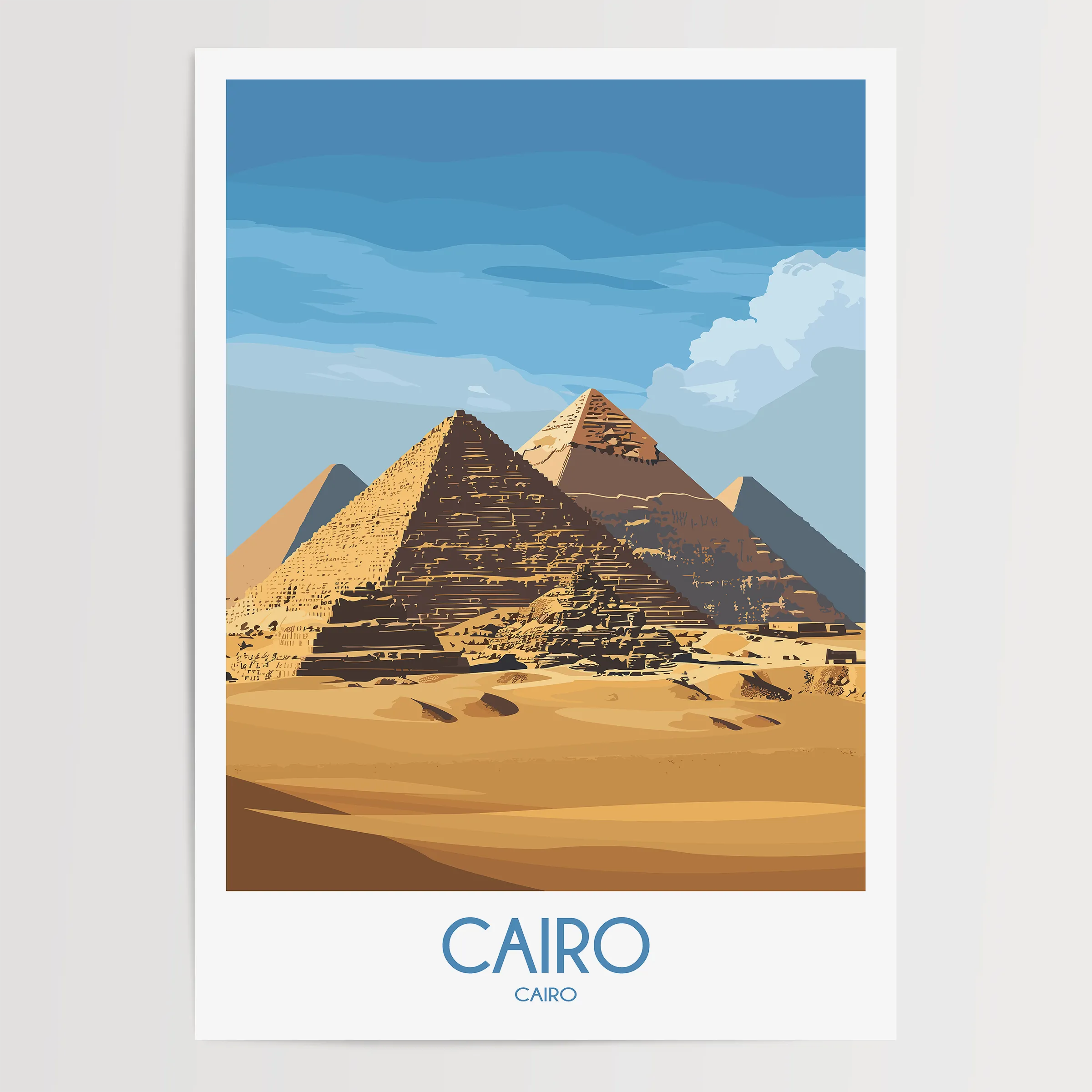 Cairo Destination Art Gift
