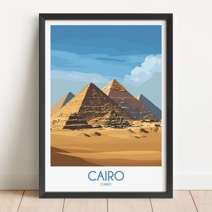 Cairo Scenic Landscape Art