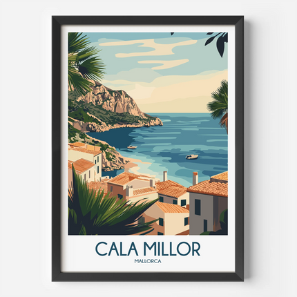Cala Millor Destination Art Gift