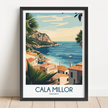 Cala Millor Minimalist Wall Art