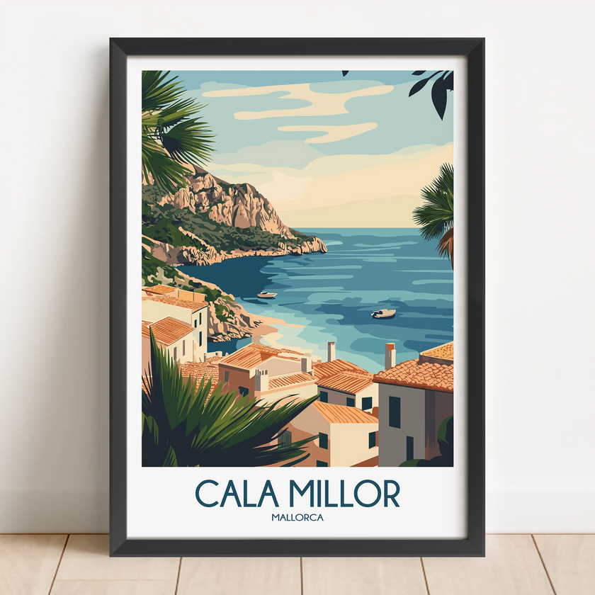 Cala Millor Minimalist Wall Art