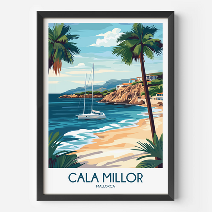 Cala Millor Minimalist Wall Art