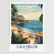 Cala Millor Souvenir Poster Print