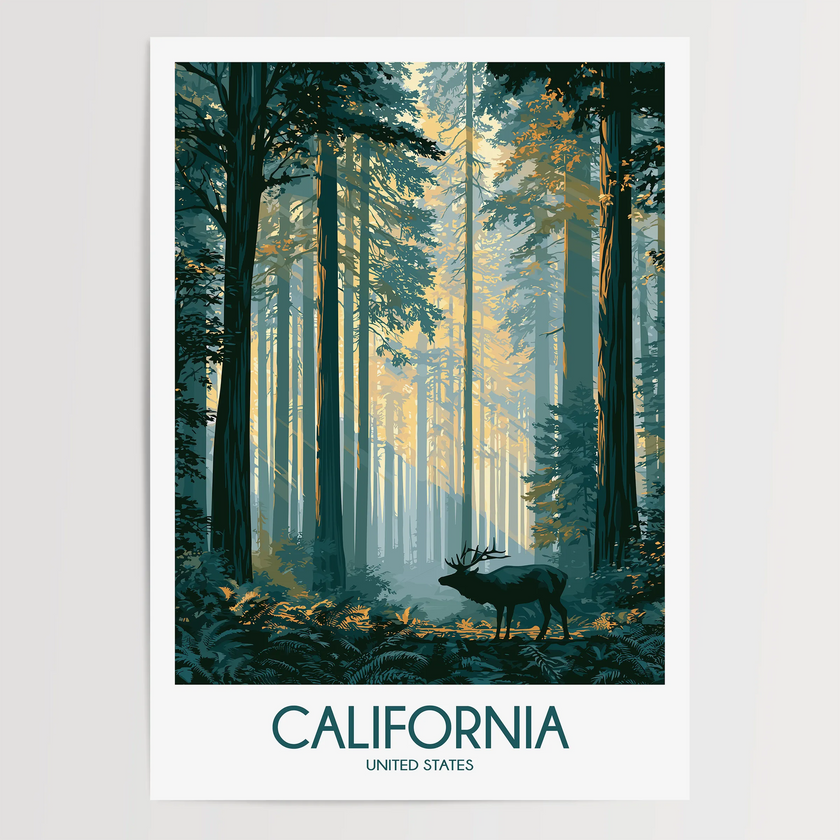 California Minimalist Wall Art