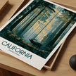 California Retro Travel Illustration