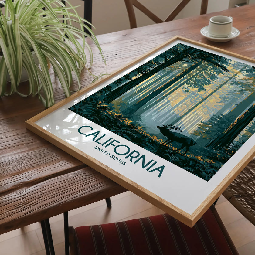 California Travel Memory Gift