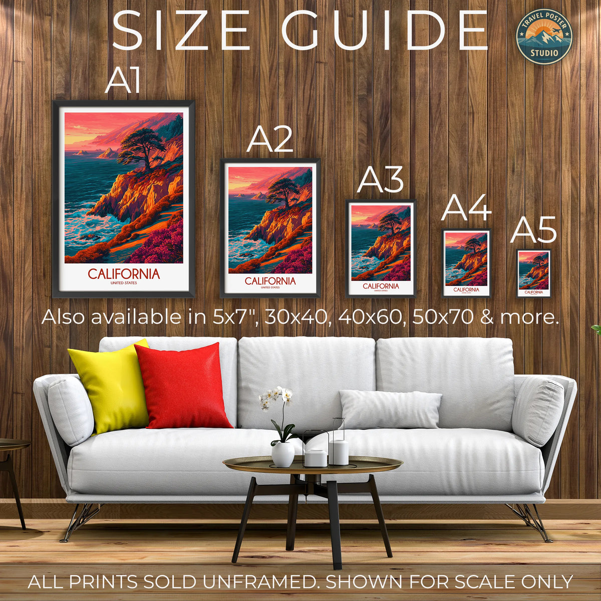 California Travel Memory Gift