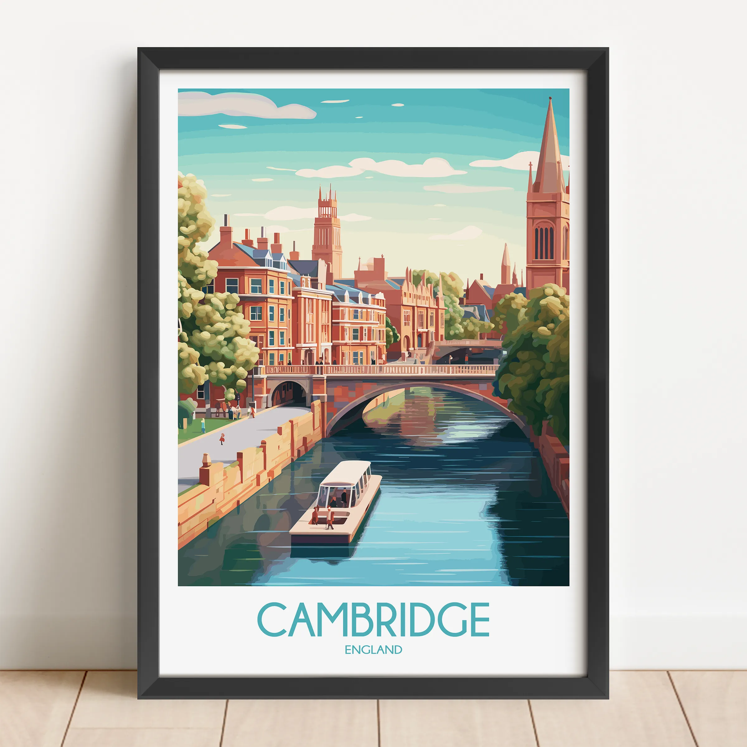 Cambridge Destination Art Gift