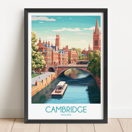 Cambridge Destination Art Gift
