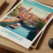 Cambridge Modern Travel Poster