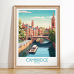Cambridge Souvenir Poster Print
