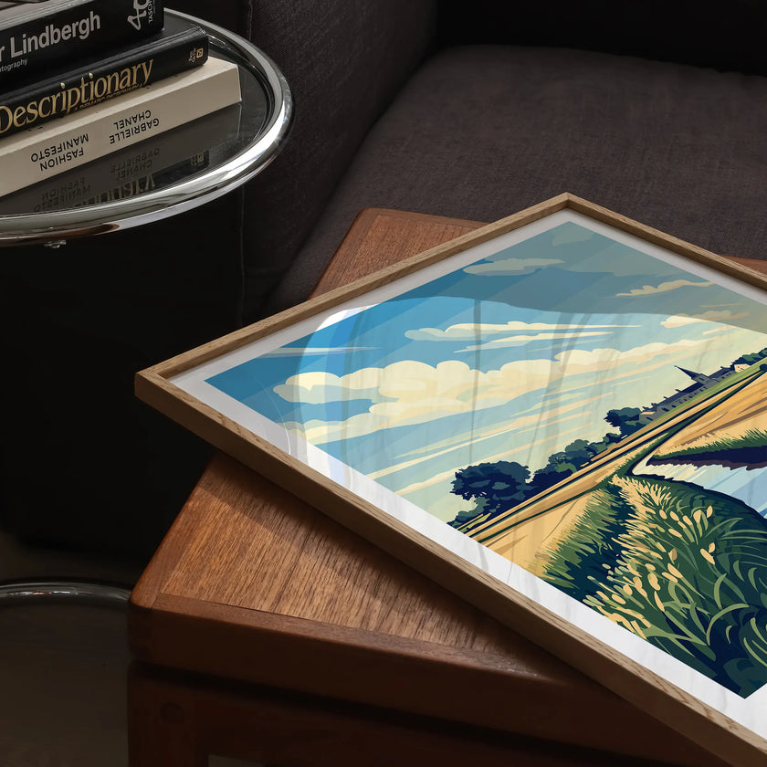 Cambridgeshire Destination Art Gift