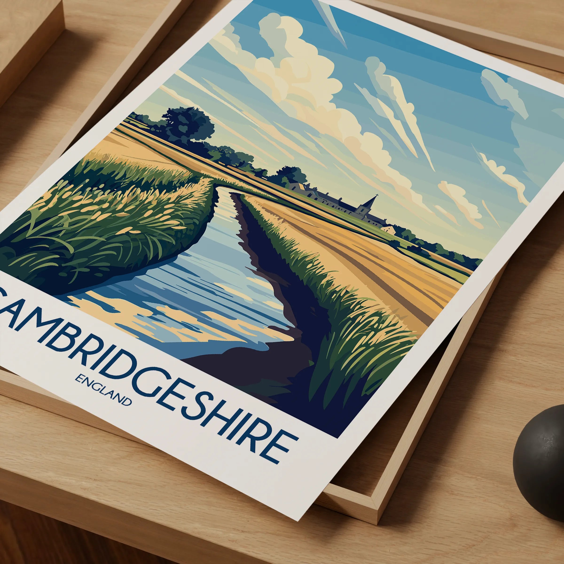 Cambridgeshire Gallery Quality Print