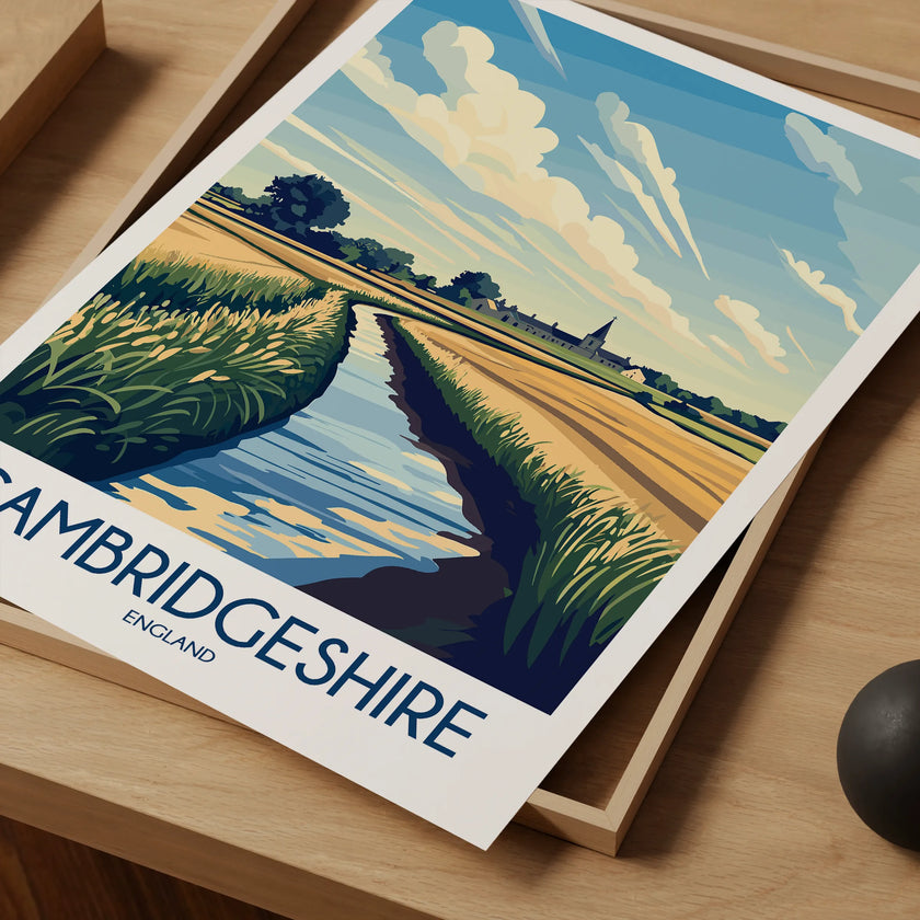 Cambridgeshire Gallery Quality Print