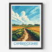 Cambridgeshire Minimalist Wall Art