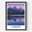 Canmore Modern Travel Poster