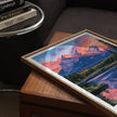 Canmore Retro Travel Illustration