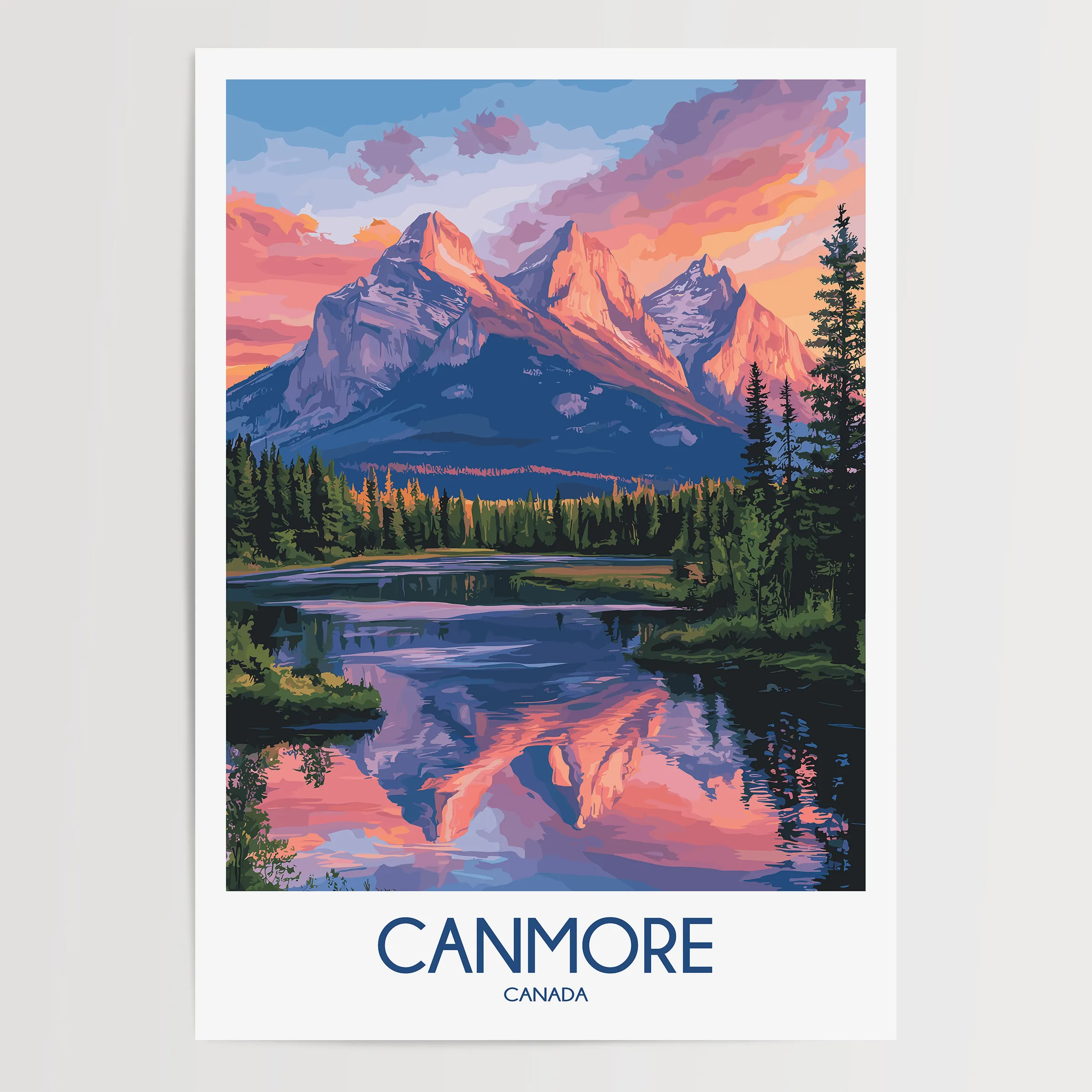 Canmore Scenic Landscape Art
