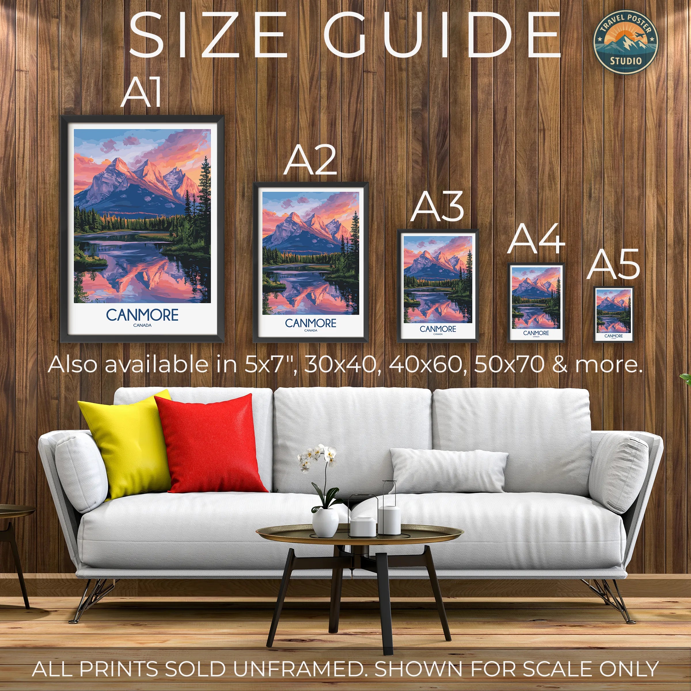 Canmore Souvenir Poster Print