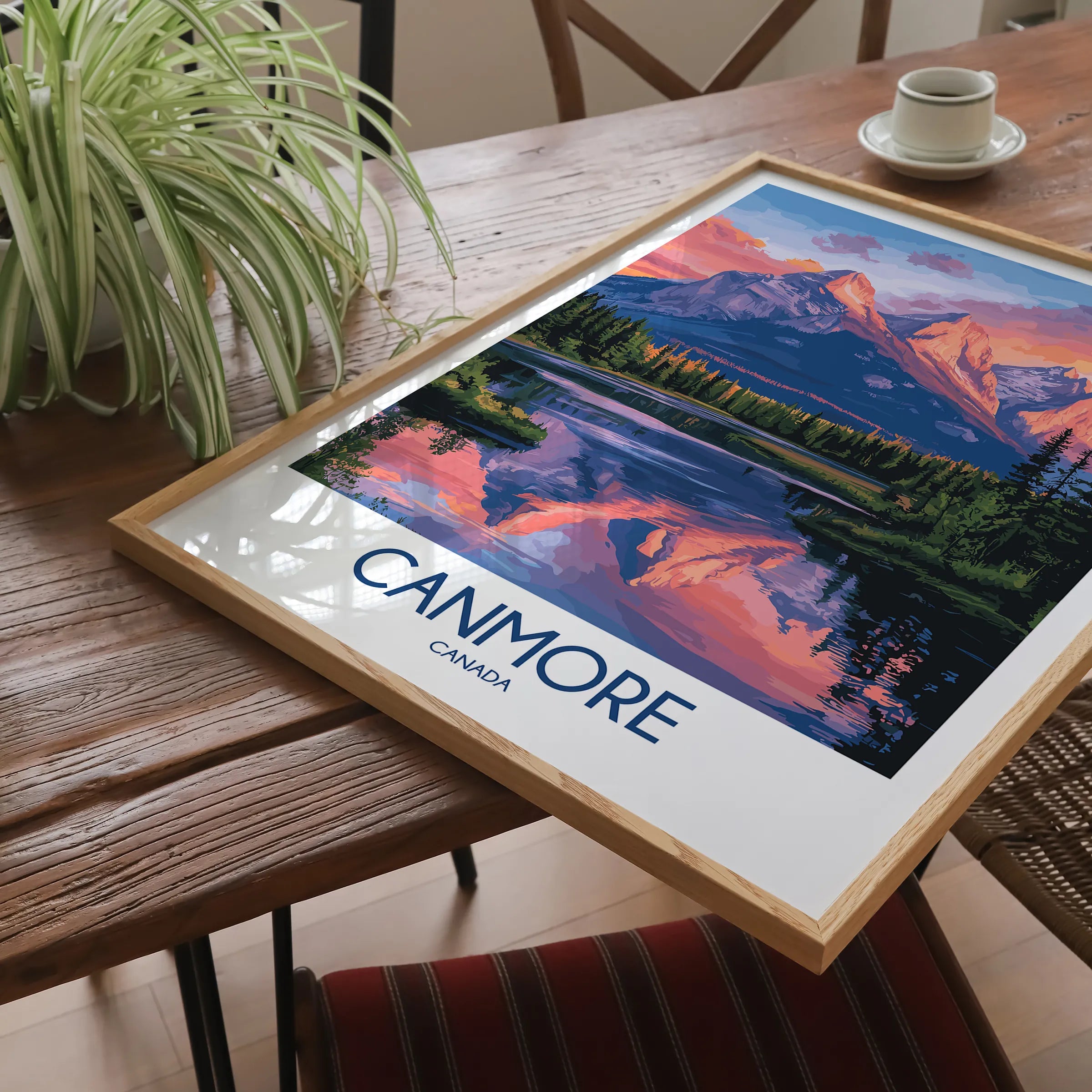 Canmore Vintage Style Print