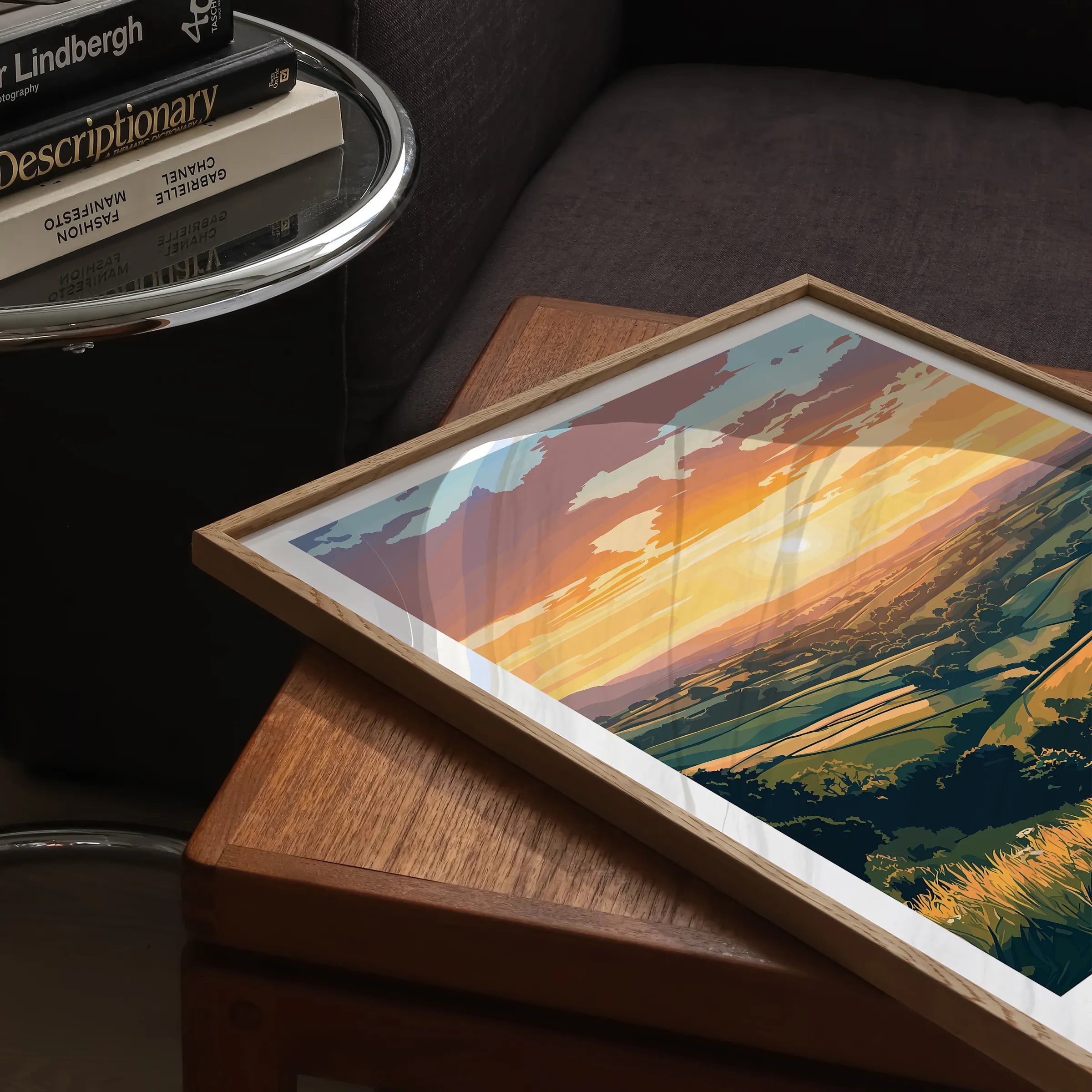 Cannock Chase Scenic Landscape Art