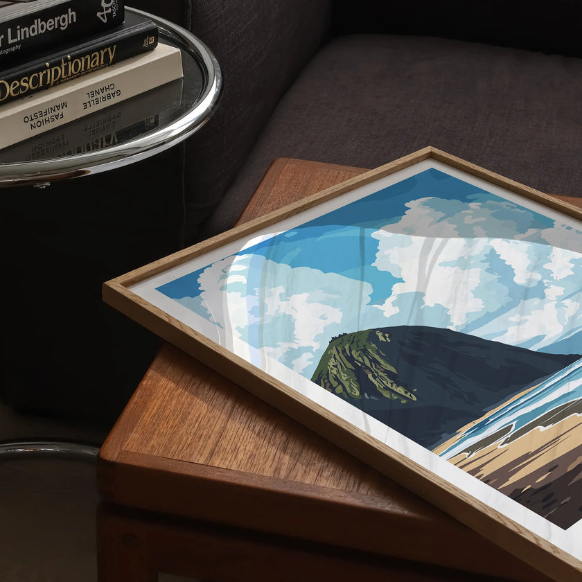 Cannon Beach Home Office Decor