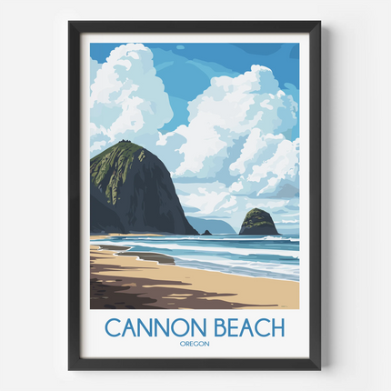 Cannon Beach Home Office Decor