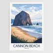 Cannon Beach Souvenir Poster Print