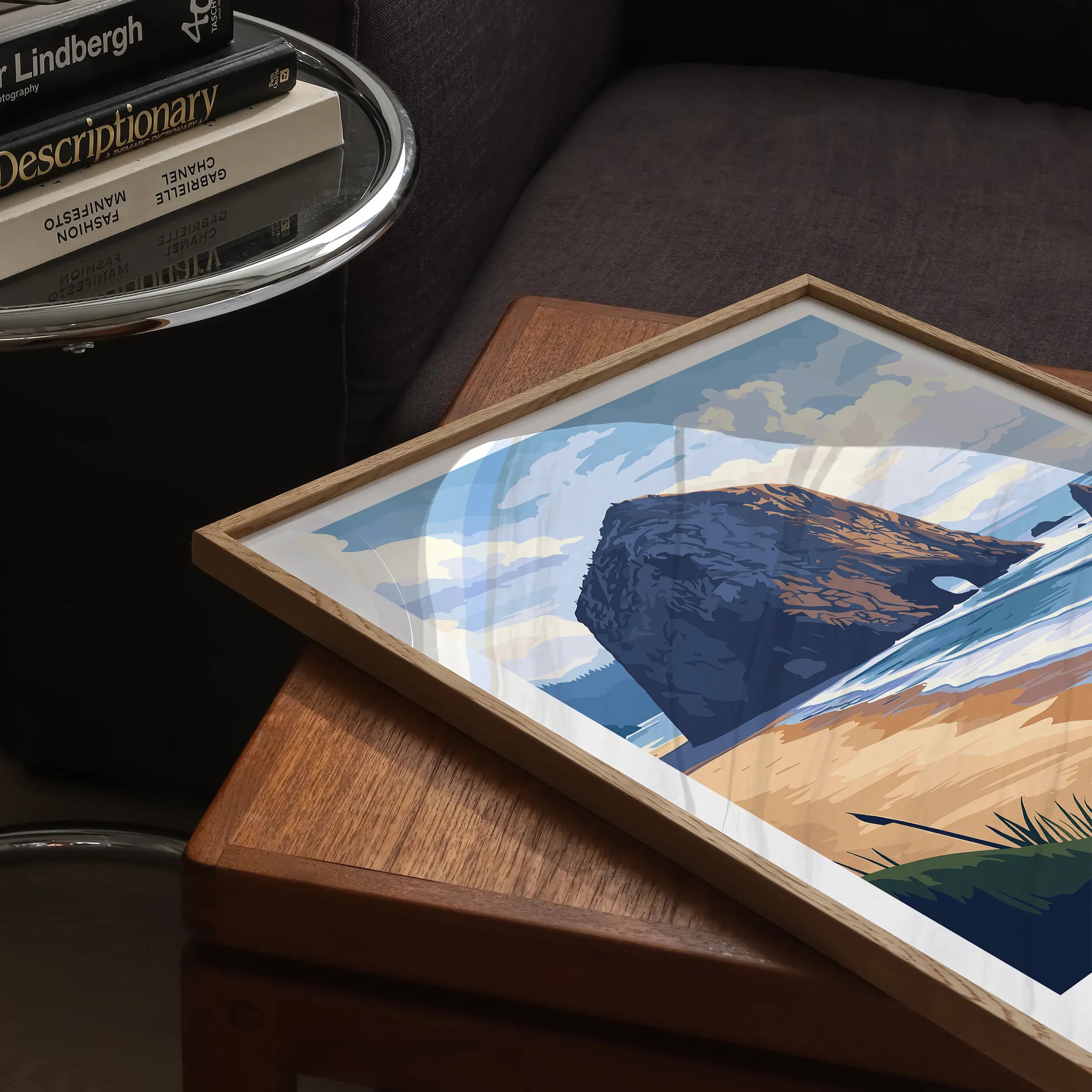 Cannon Beach Vintage Style Print
