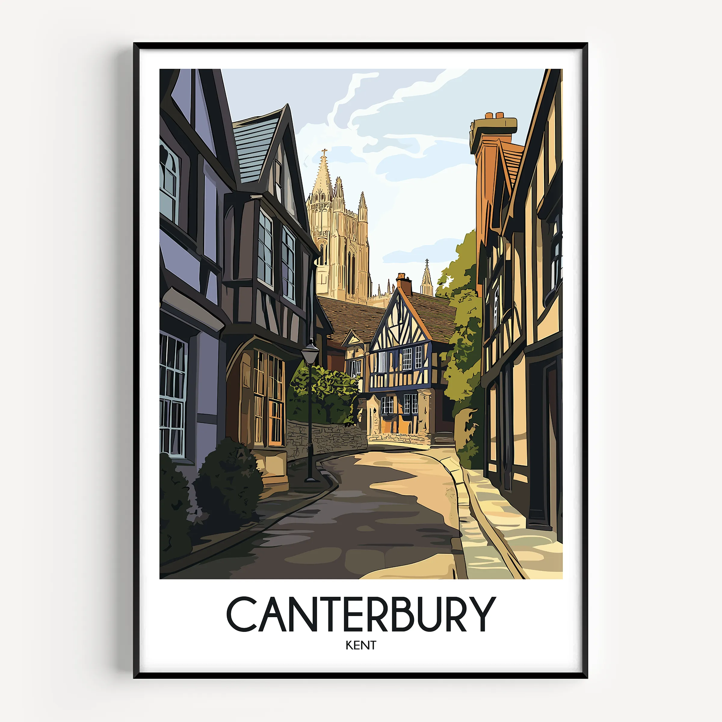 Canterbury Destination Art Gift