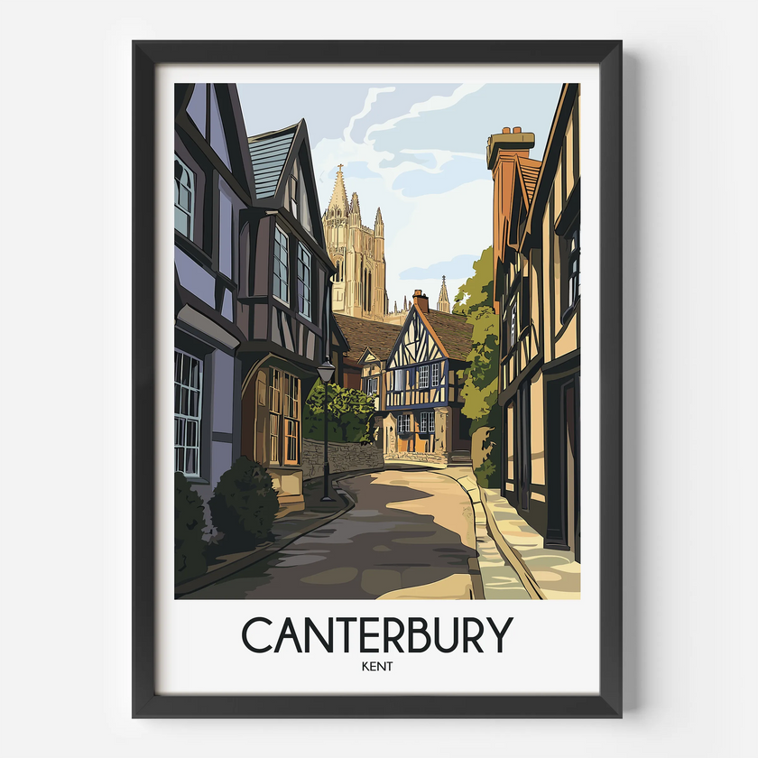Canterbury Minimalist Wall Art