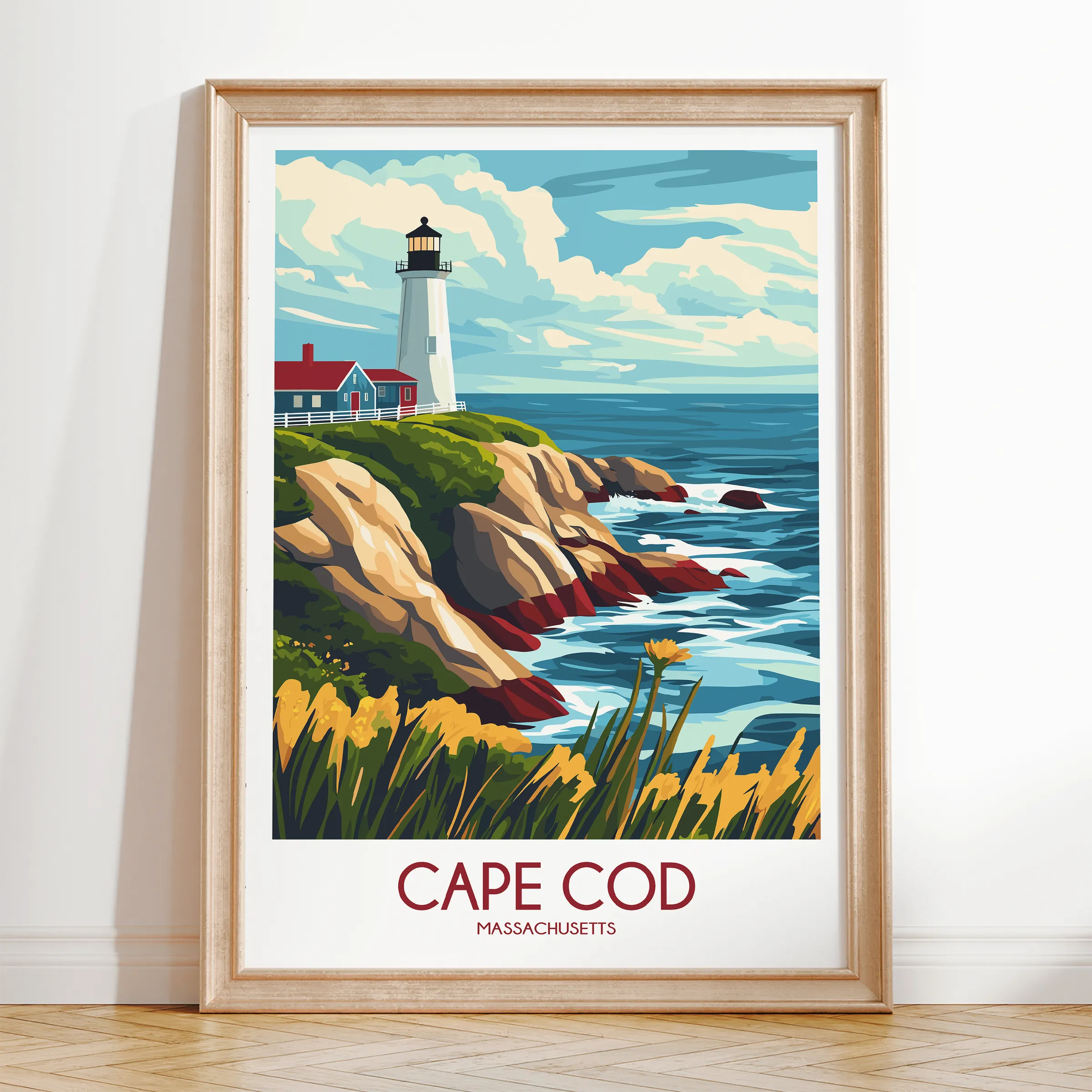Cape Cod Destination Art Gift