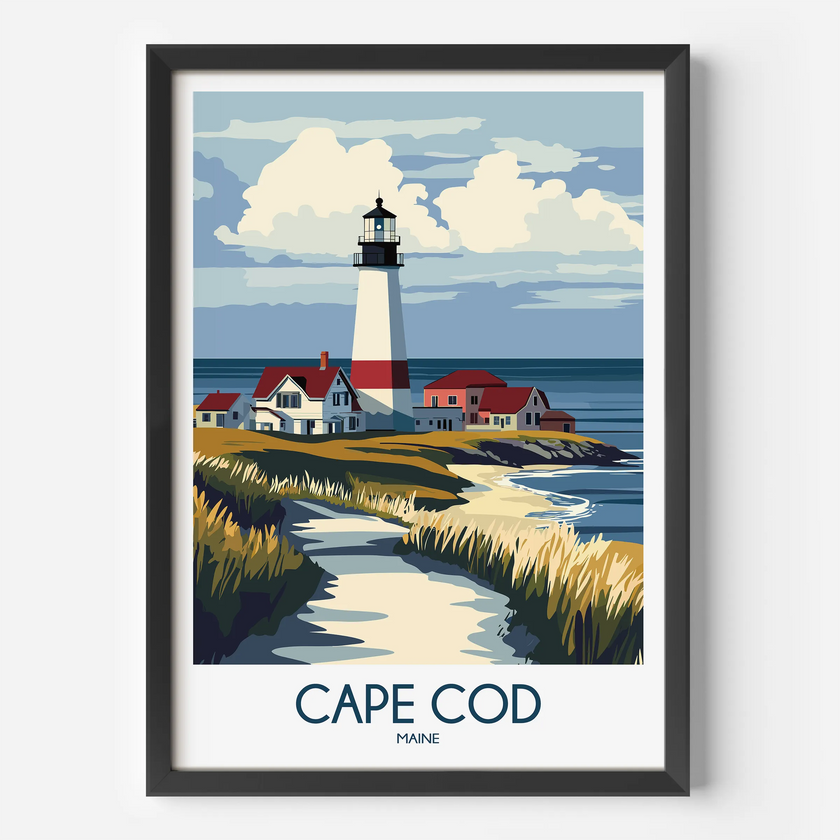 Cape Cod Home Office Decor