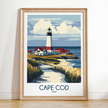 Cape Cod Modern Travel Poster