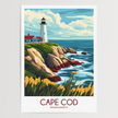 Cape Cod Modern Travel Poster