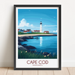 Cape Cod Modern Travel Poster