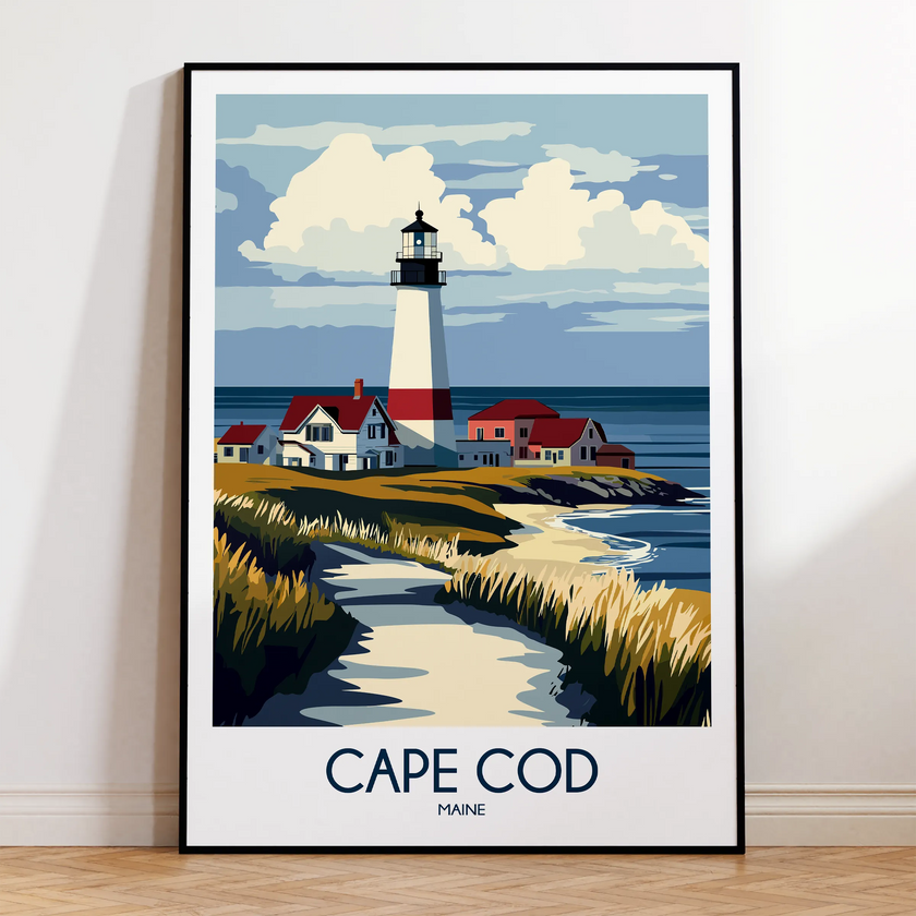 Cape Cod Scenic Landscape Art
