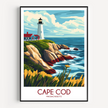 Cape Cod Scenic Landscape Art