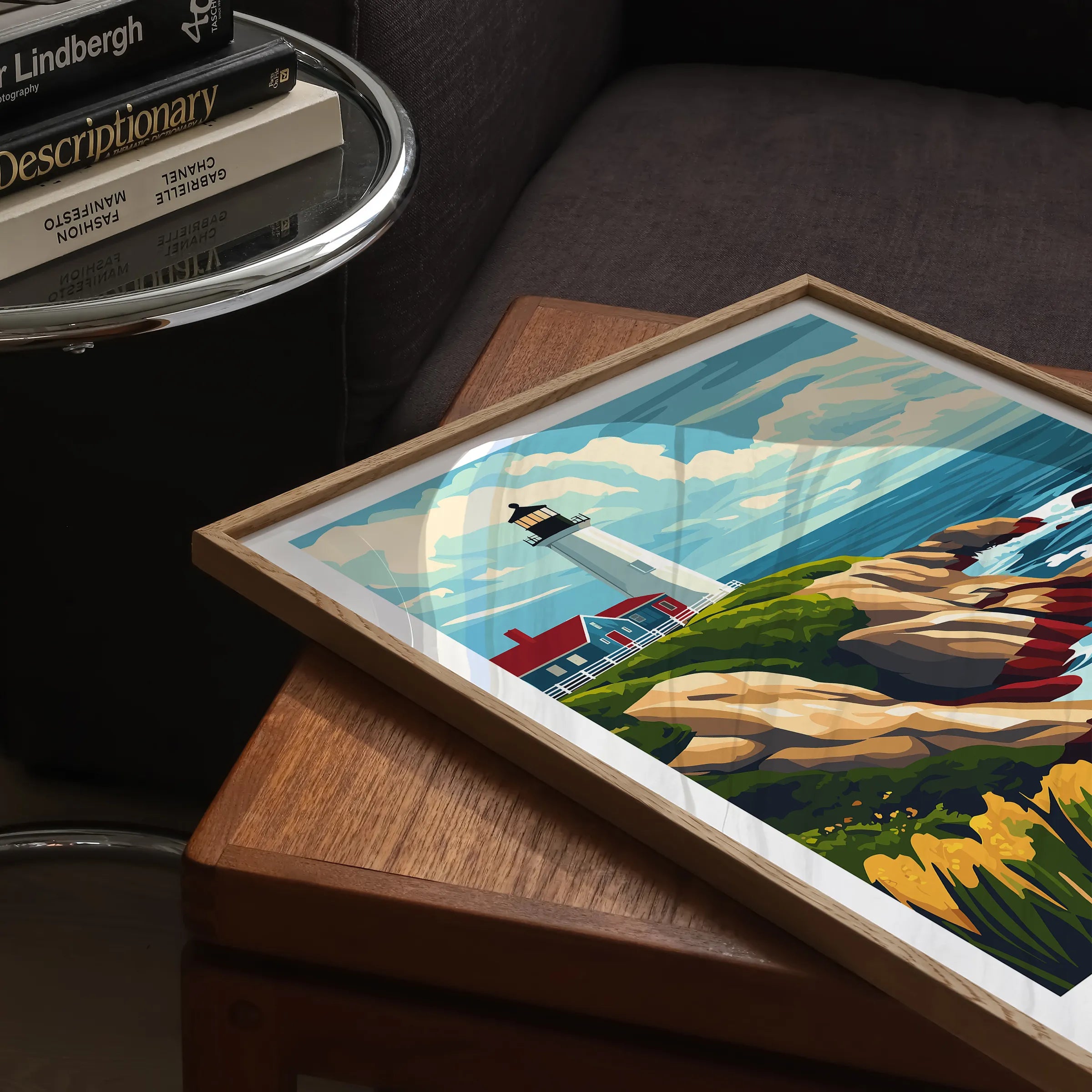 Cape Cod Vintage Style Print