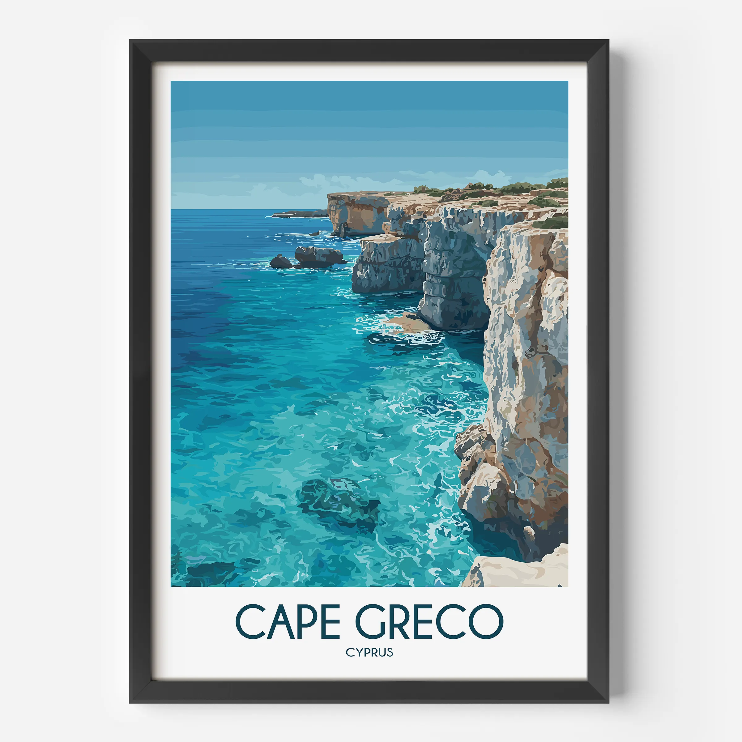 Cape Greco Gallery Quality Print
