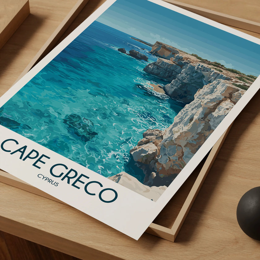 Cape Greco Minimalist Wall Art