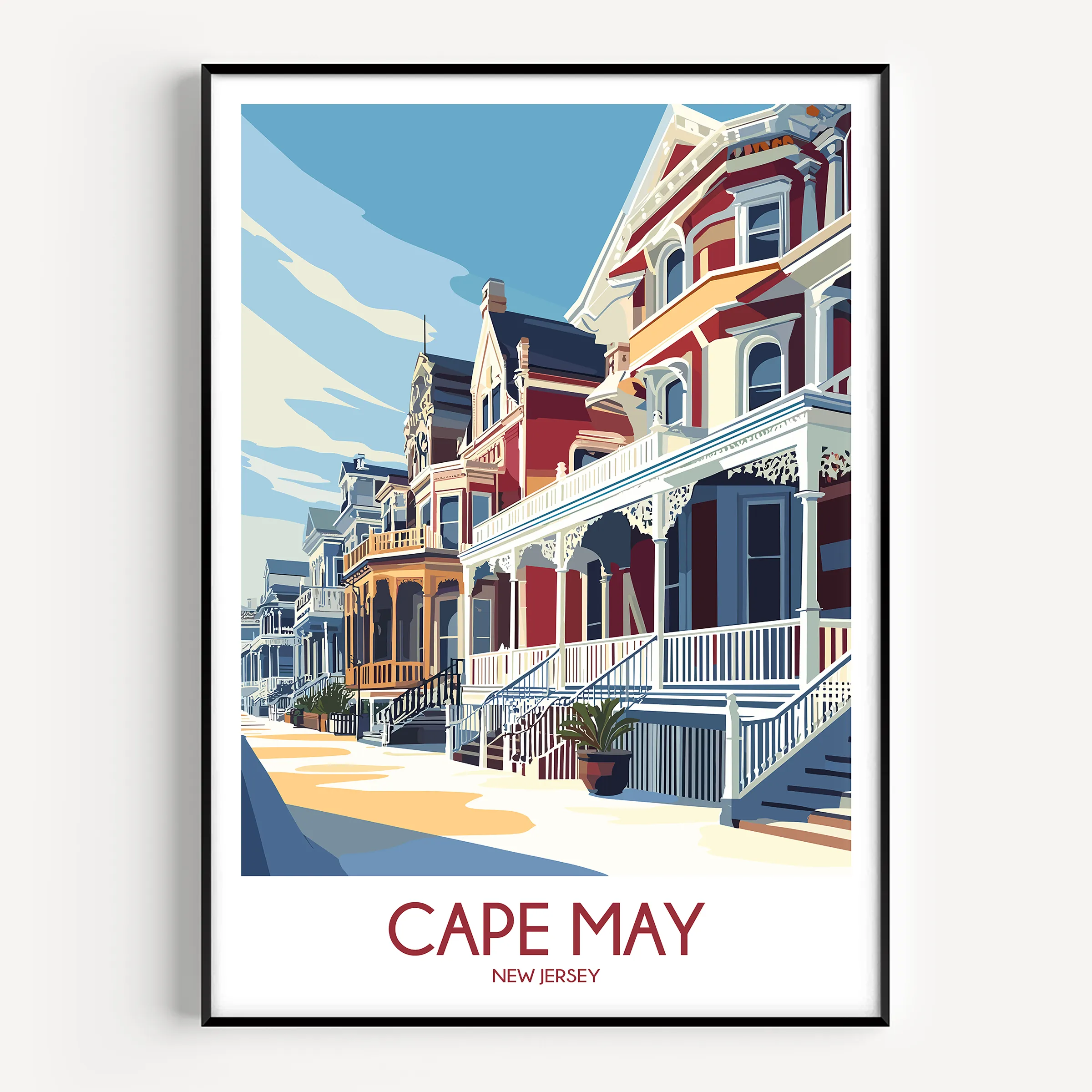 Cape May Home Office Decor