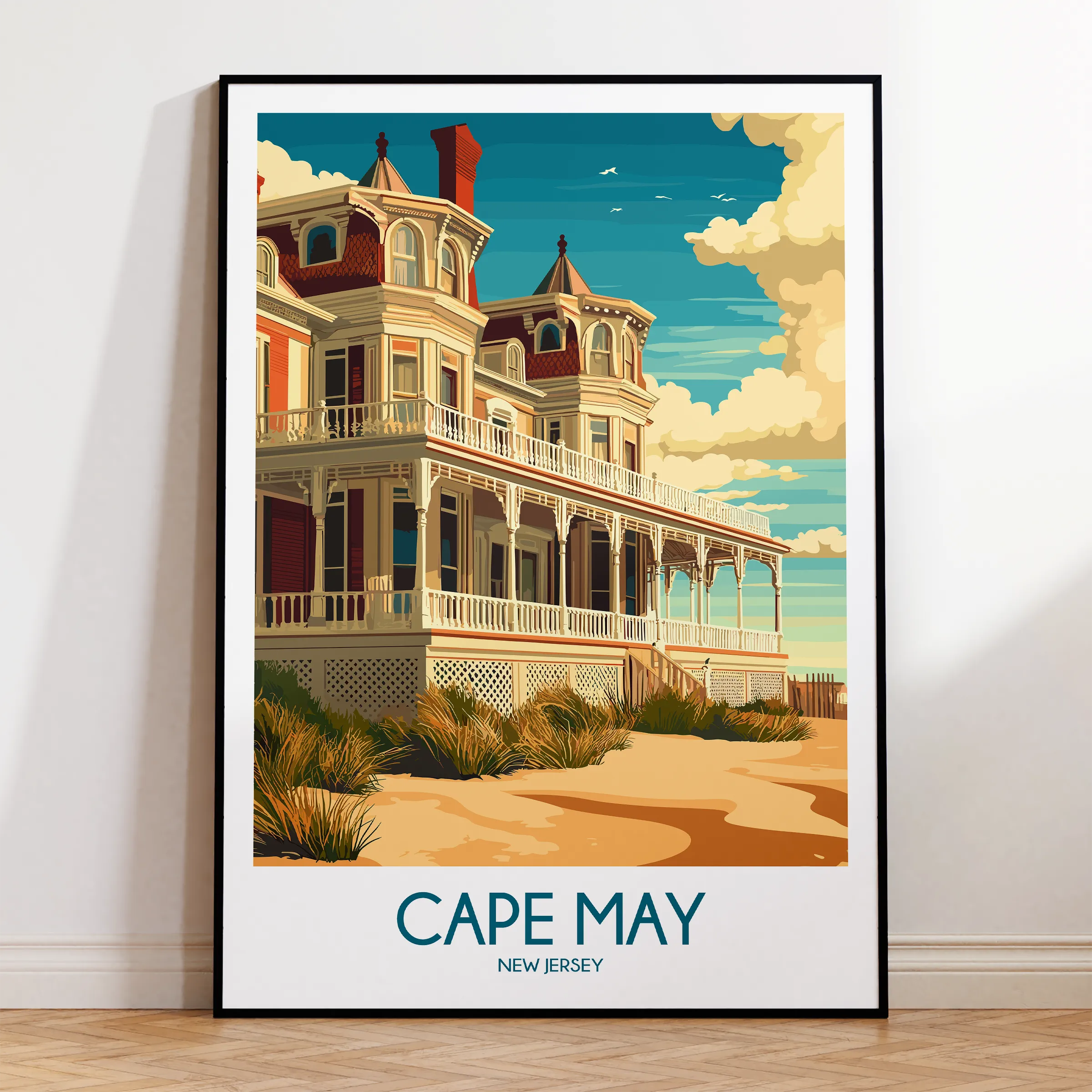 Cape May Scenic Landscape Art