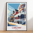 Cape May Souvenir Poster Print