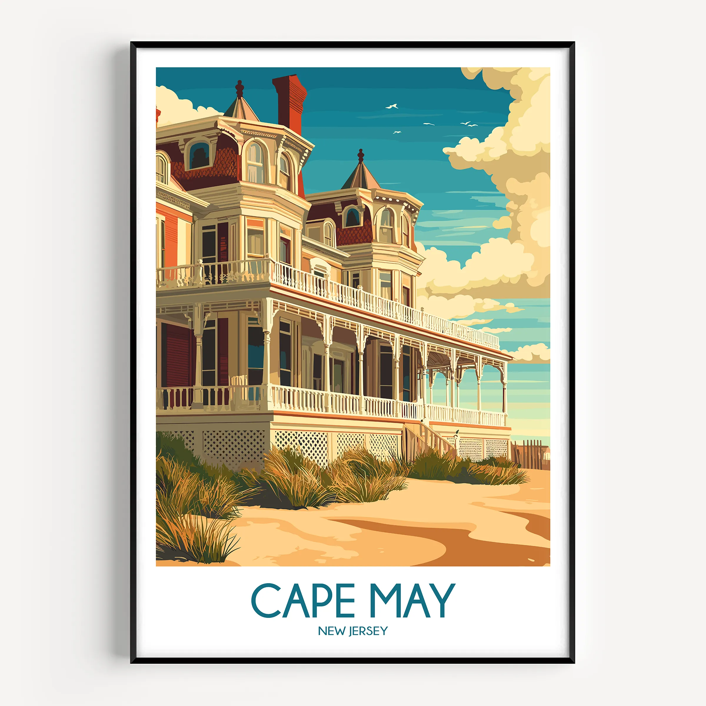 Cape May Travel Memory Gift